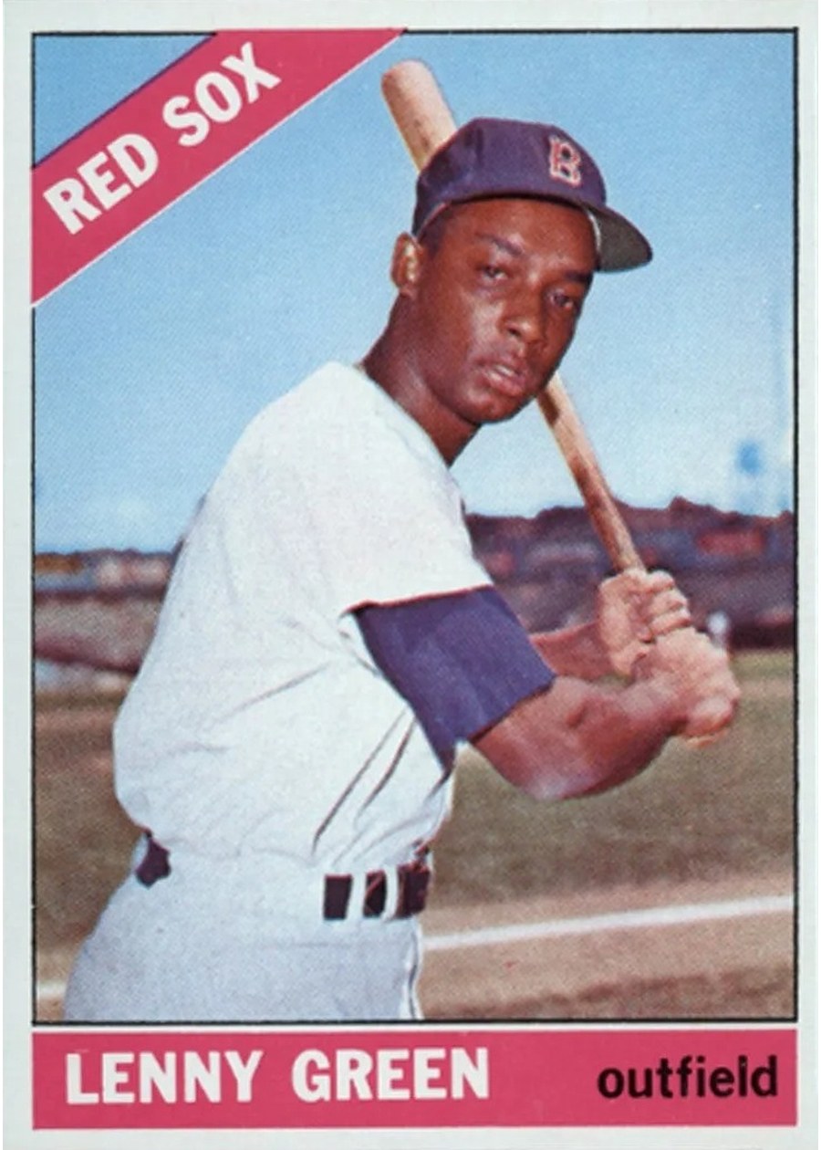 1966 Topps #502 Lenny Green, Boston Red Sox