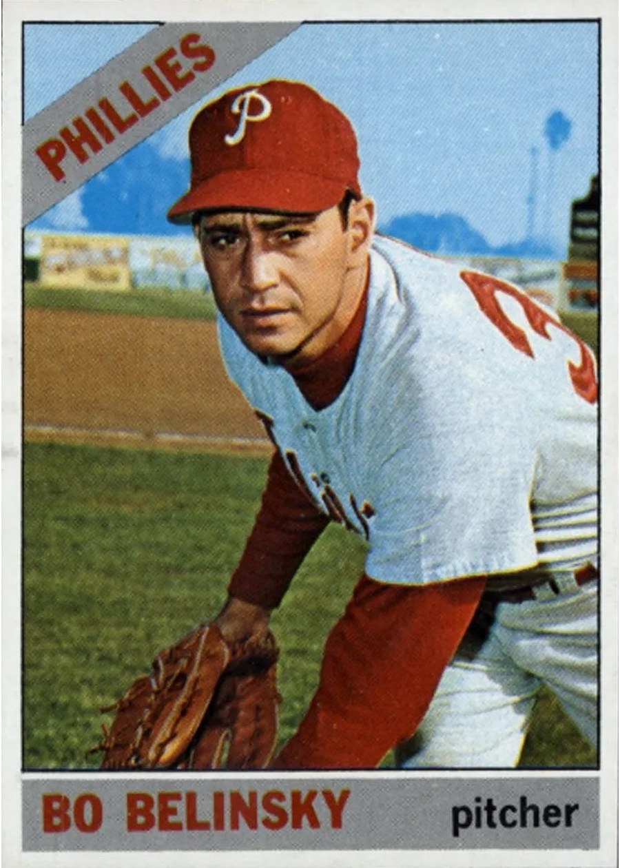 1966 Topps #506 Bo Belinsky, Philadelphia Phillies