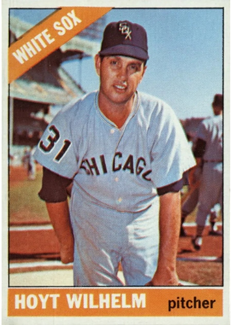 1966 Topps #510 Hoyt Wilhelm, Chicago White Sox