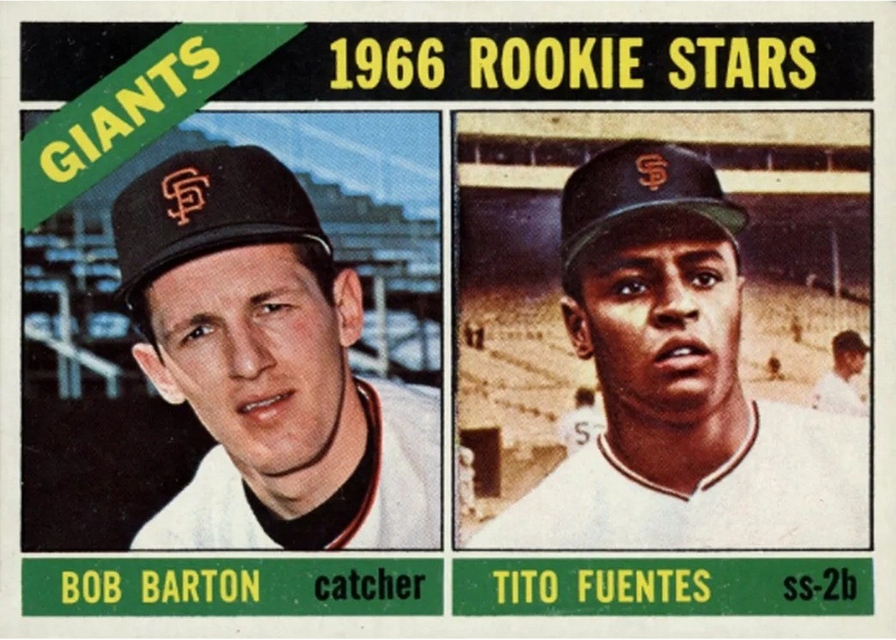 1966 Topps #511 Giants 1966 Rookie Stars, San Francisco Giants