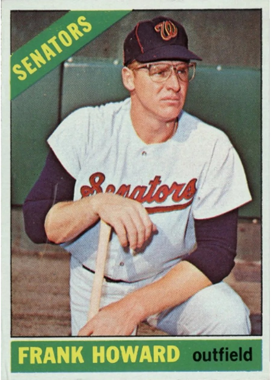 1966 Topps #515 Frank Howard, Washington Senators