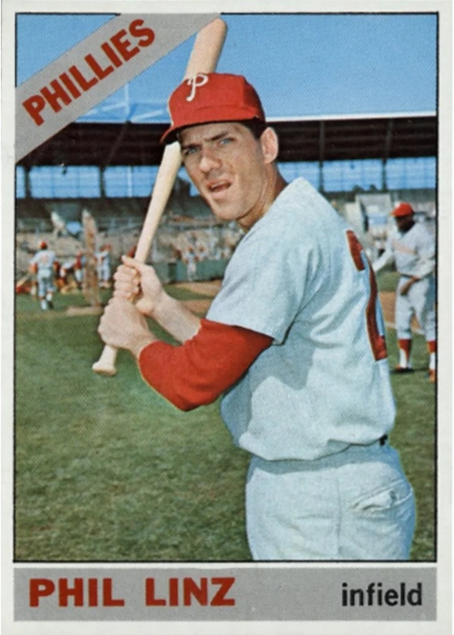 1966 Topps #522 Phil Linz, Philadelphia Phillies