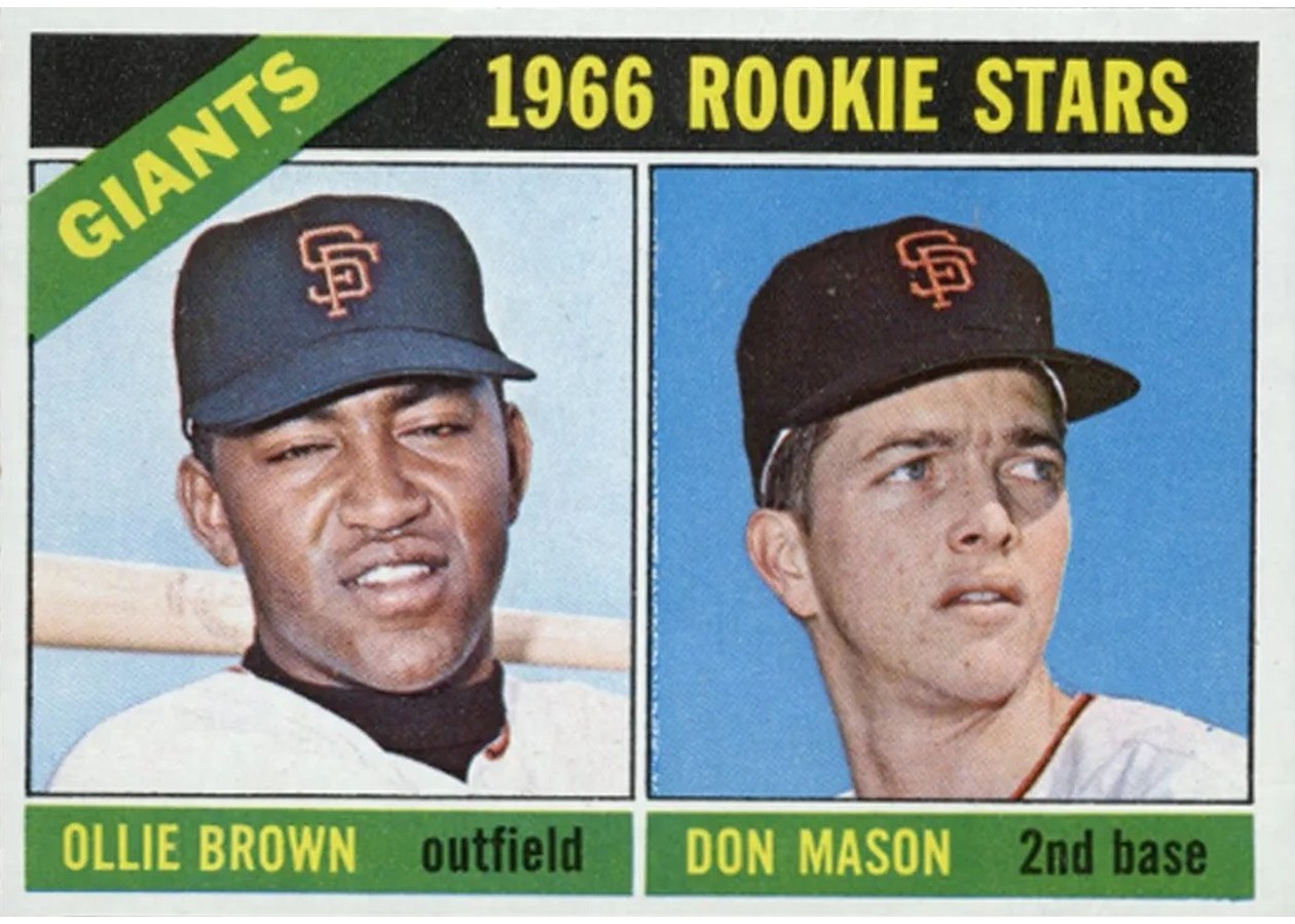 1966 Topps #524 Giants 1966 Rookie Stars, San Francisco Giants