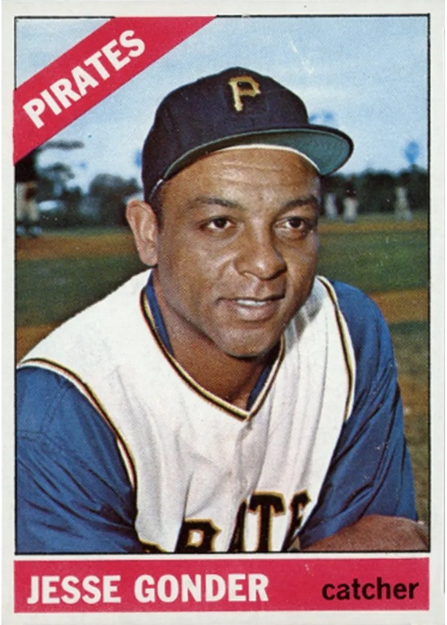 1966 Topps #528 Jesse Gonder, Pittsburgh Pirates