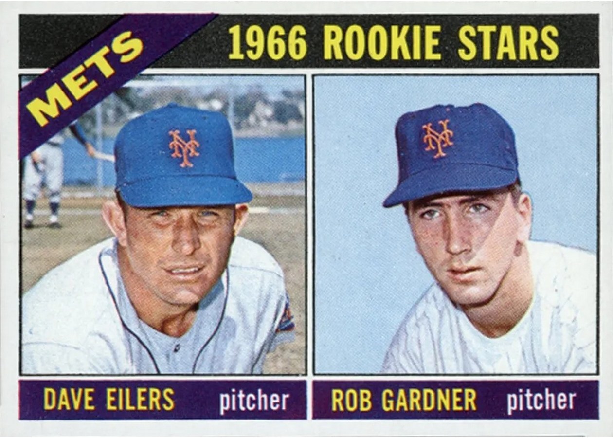 1966 Topps #534 Mets 1966 Rookie Stars, New York Mets