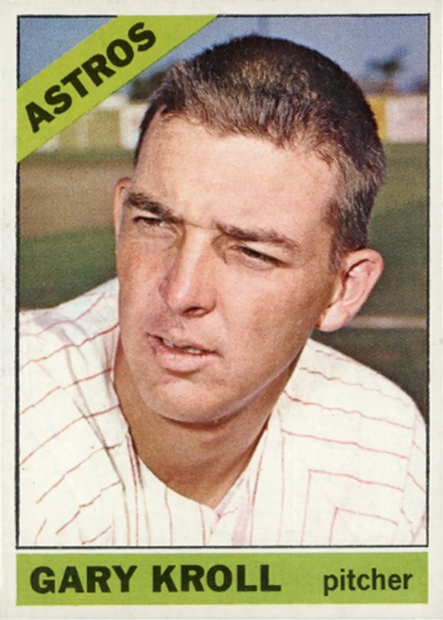 1966 Topps #548 Gary Kroll, Houston Astros