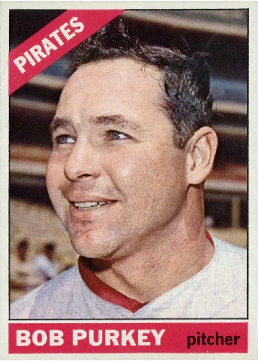 1966 Topps #551 Bob Purkey, Pittsburgh Pirates