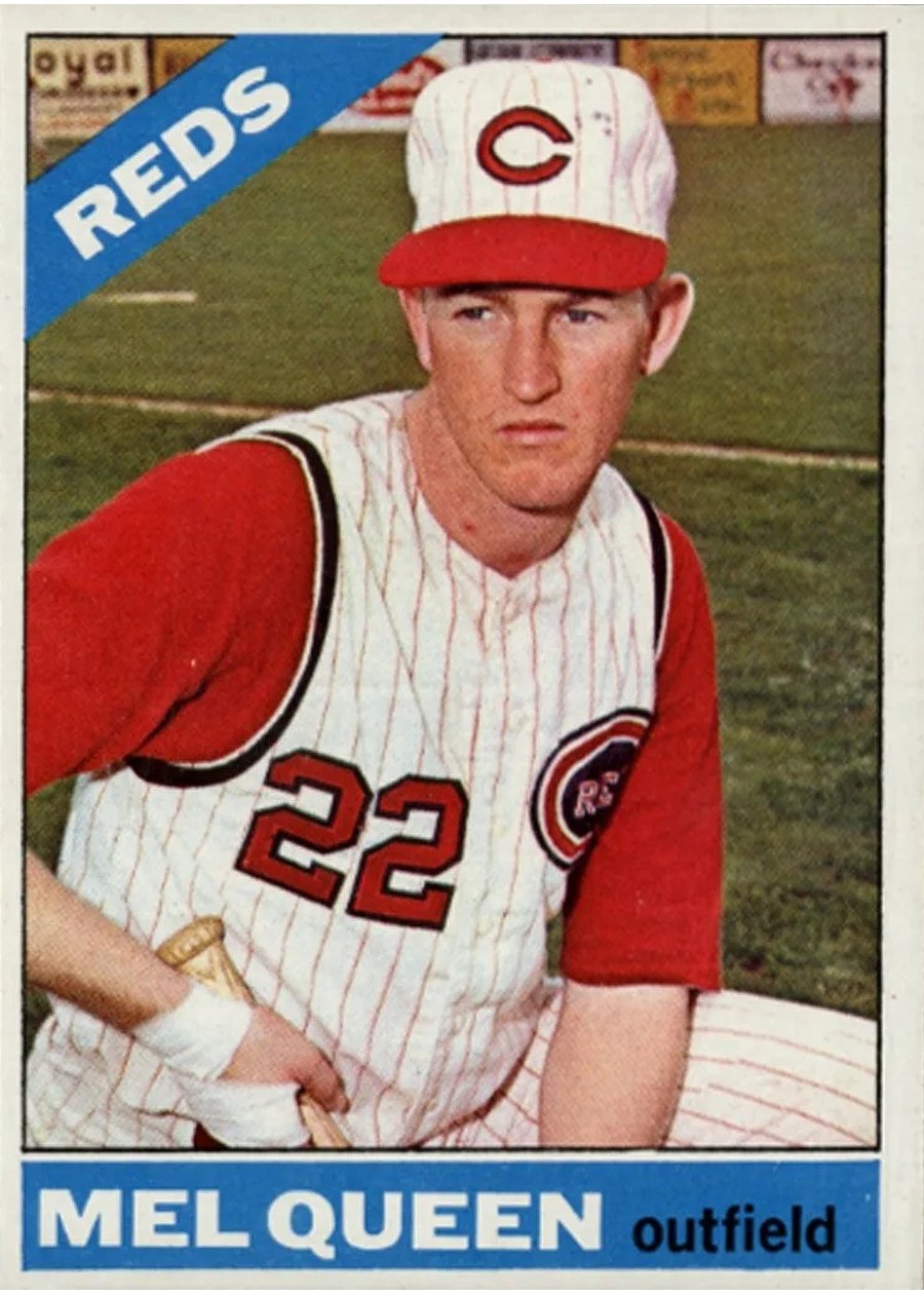1966 Topps #556 Mel Queen, Cincinnati Reds