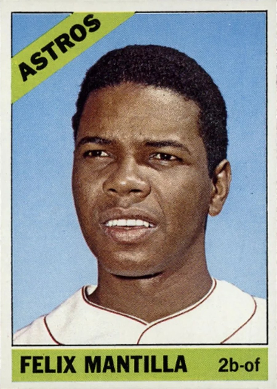 1966 Topps #557 Felix Mantilla, Houston Astros