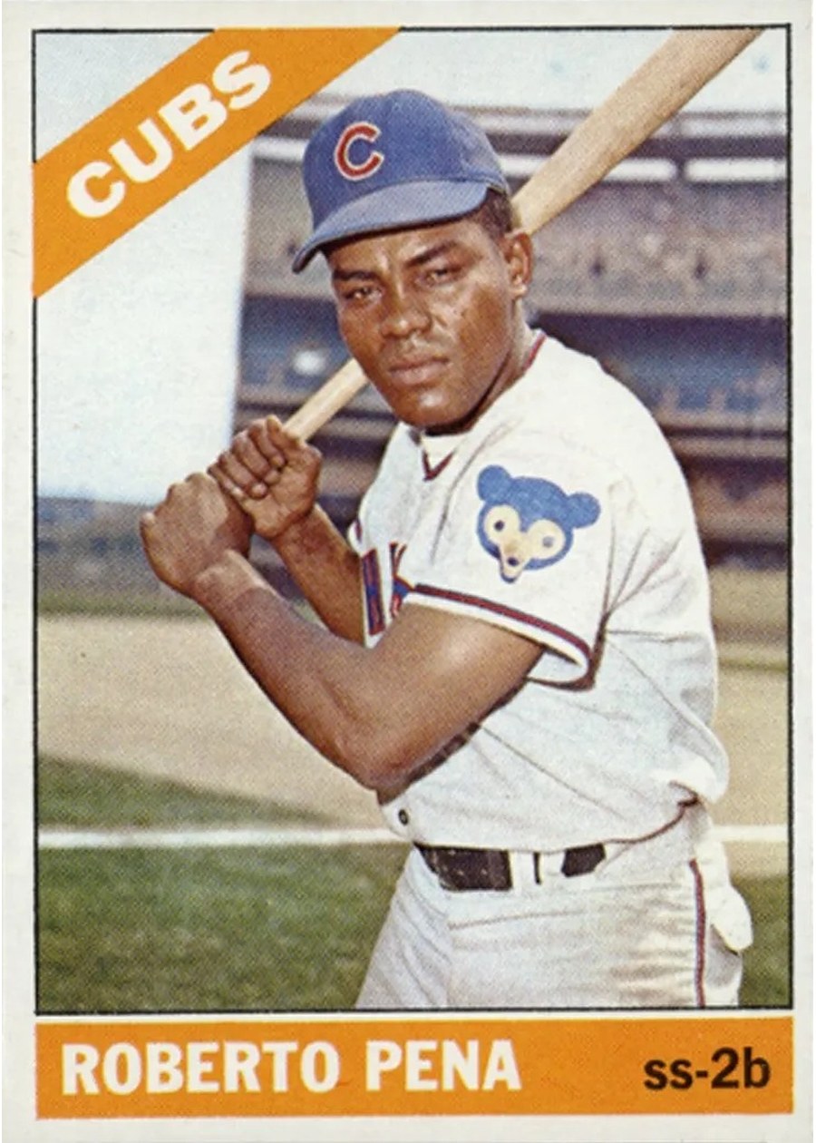 1966 Topps #559 Roberto Pena, Chicago Cubs