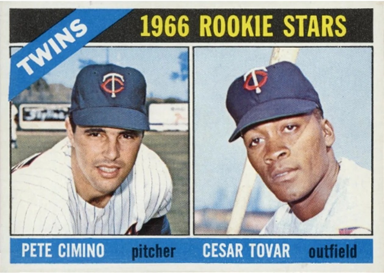 1966 Topps #563 Twins 1966 Rookie Stars, Minnesota Twins
