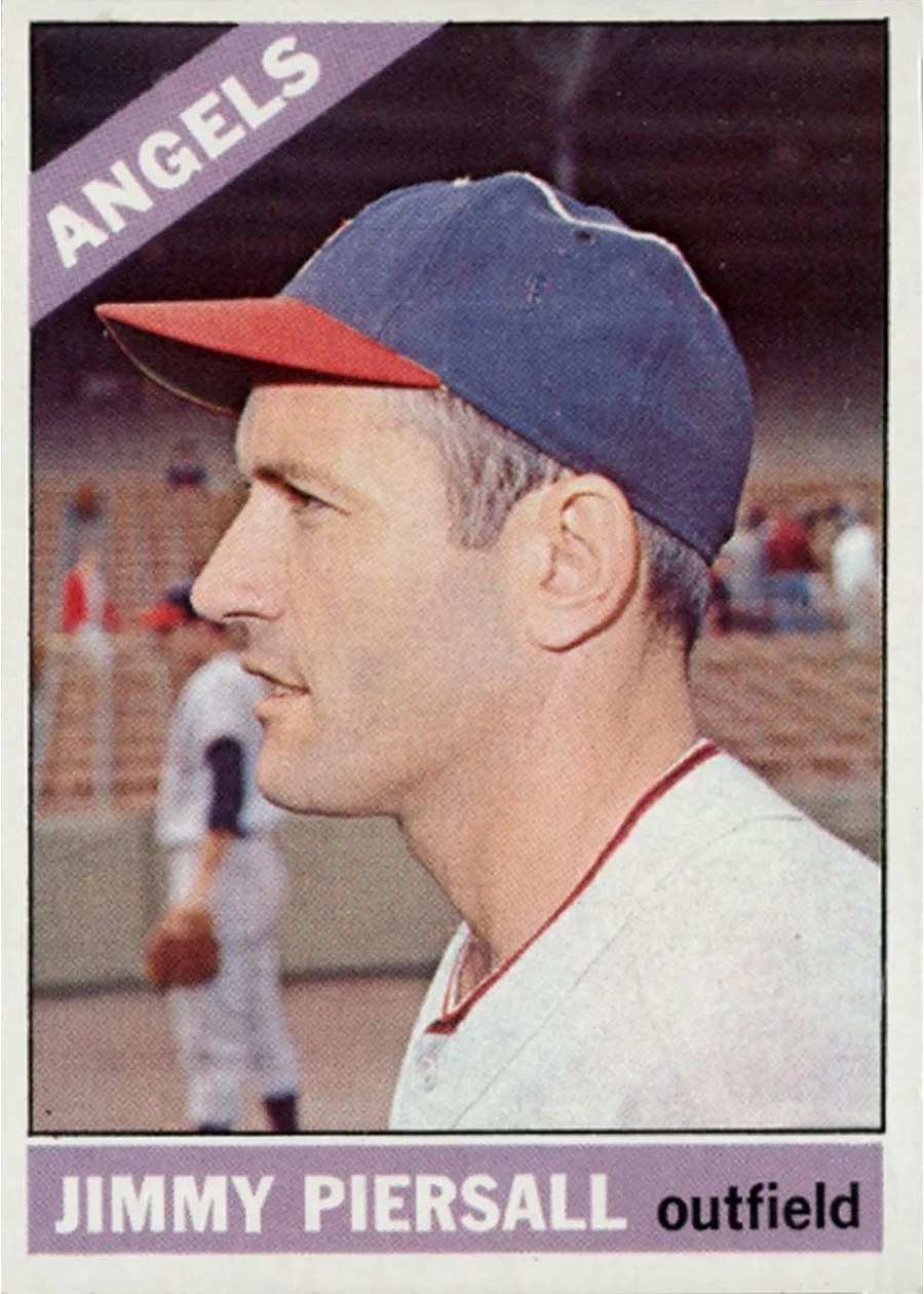 1966 Topps #565 Jimmy Piersall, California Angels