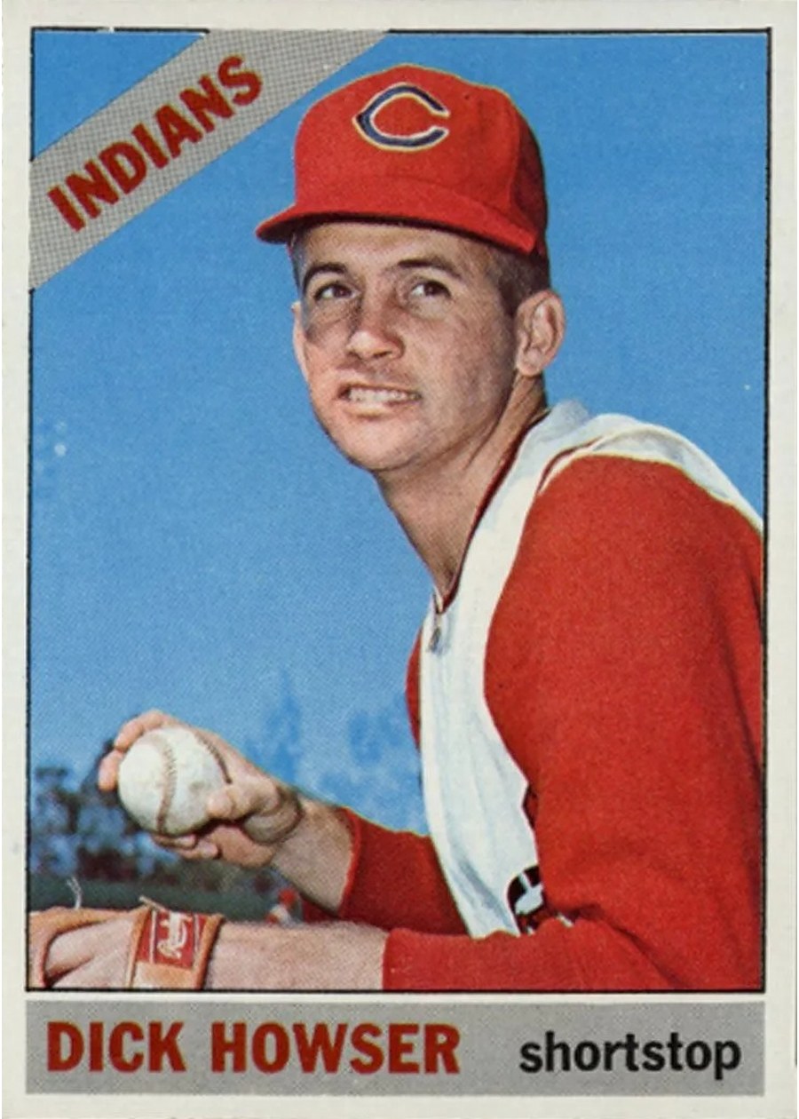1966 Topps #567 Dick Howser, Cleveland Indians