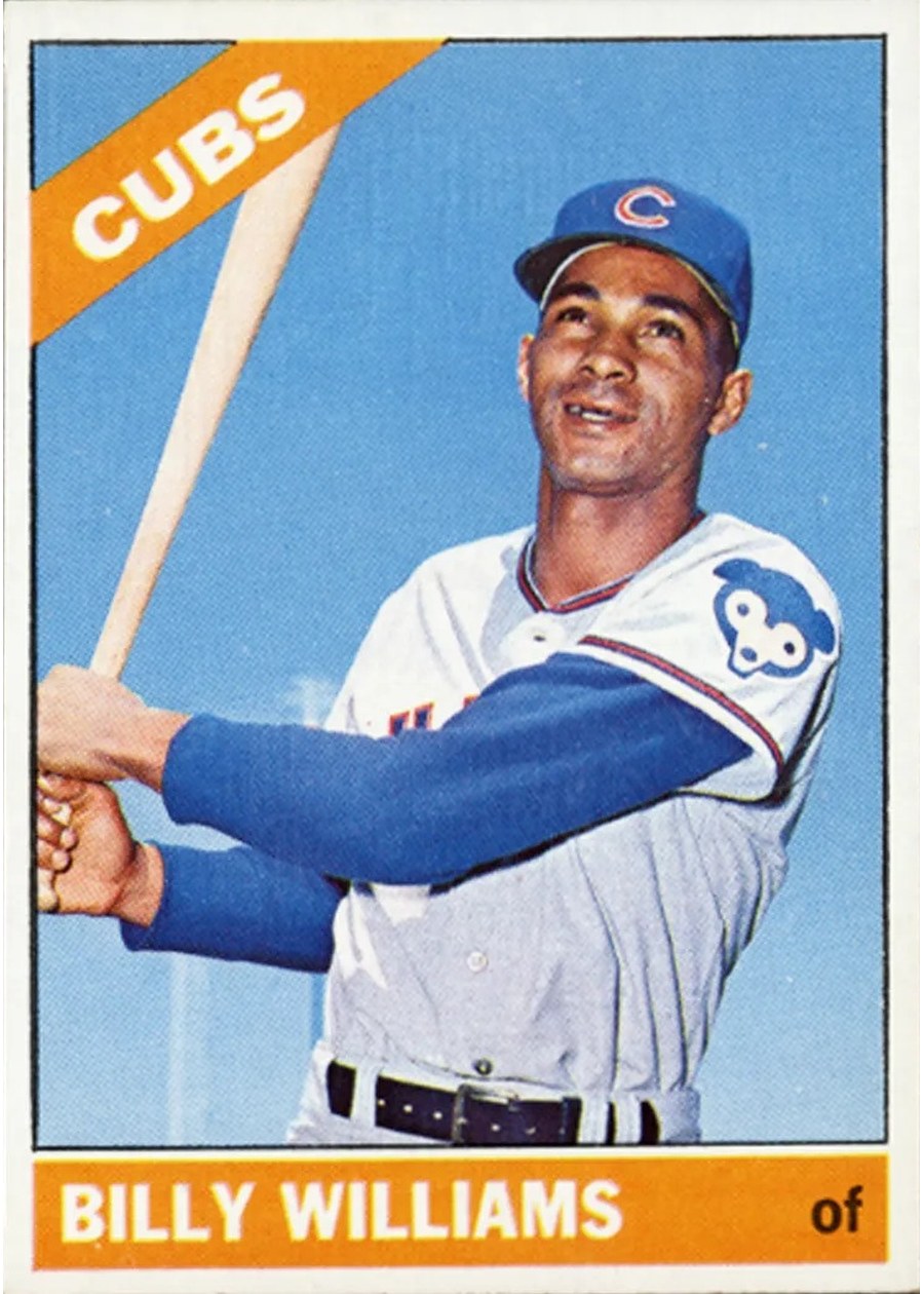 1966 Topps #580 Billy Williams, Chicago Cubs