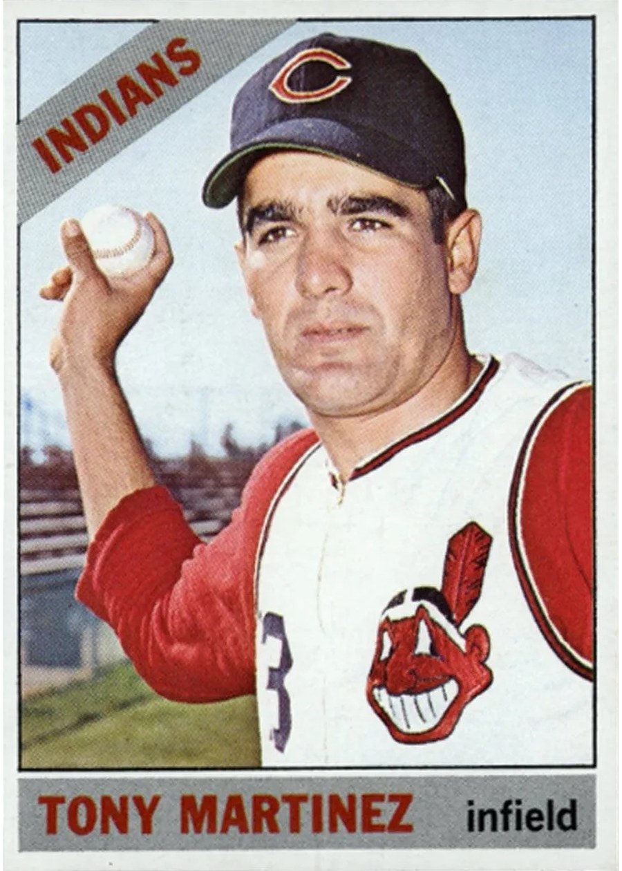 1966 Topps #581 Tony Martinez, Cleveland Indians