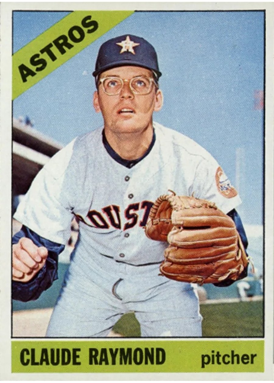 1966 Topps #586 Claude Raymond, Houston Astros