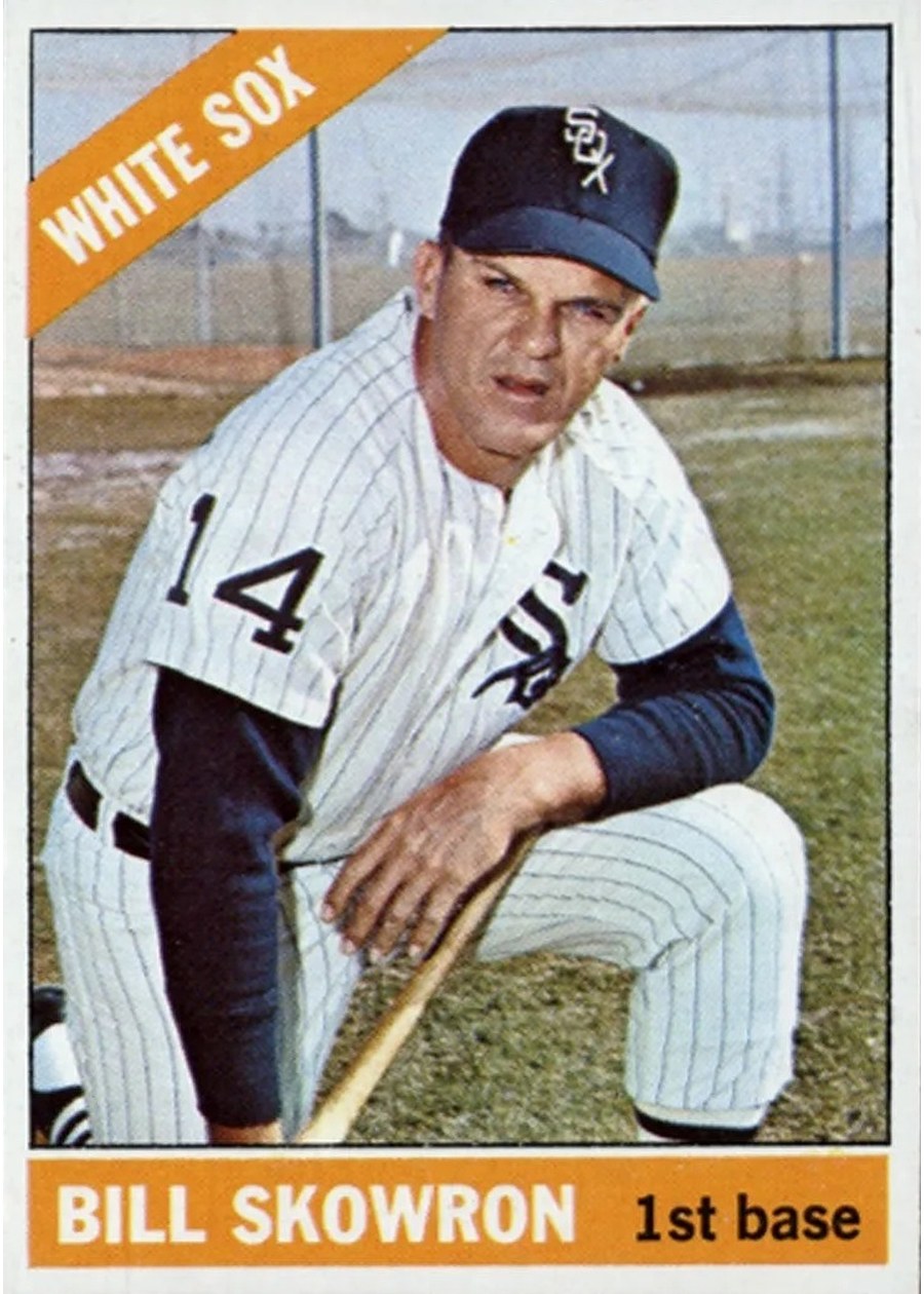 1966 Topps #590 Bill Skowron, Chicago White Sox
