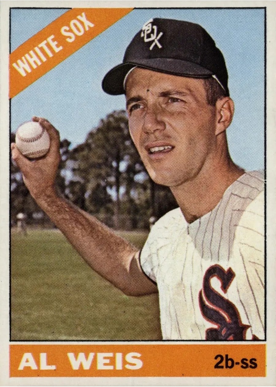 1966 Topps #66 Al Weis, Chicago White Sox