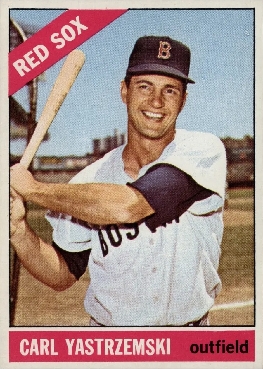 1966 Topps #70 Carl Yastrzemski, Boston Red Sox