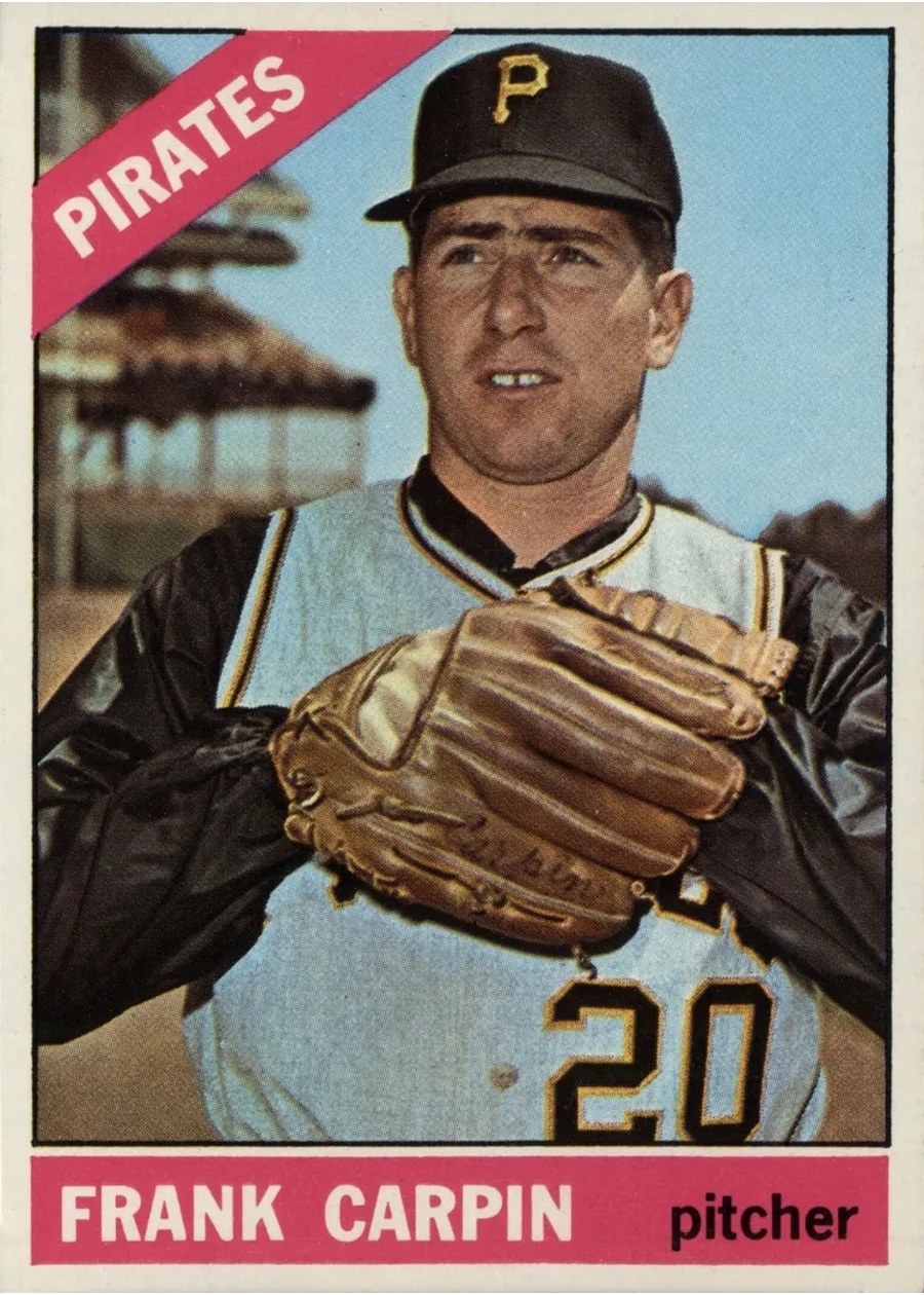 1966 Topps #71 Frank Carpin, Pittsburgh Pirates