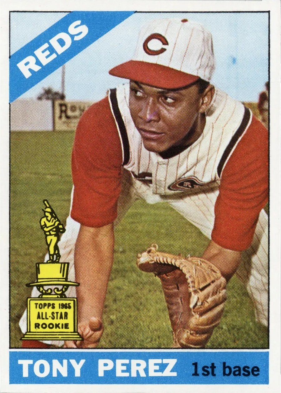 1966 Topps #72 Tony Perez, Cincinnati Reds