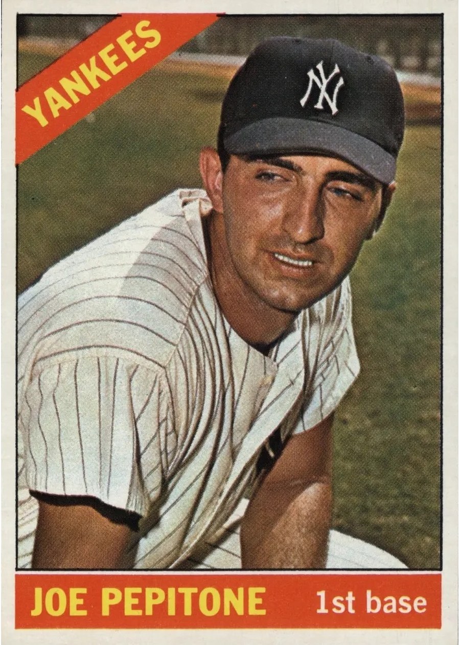 1966 Topps #79 Joe Pepitone, New York Yankees