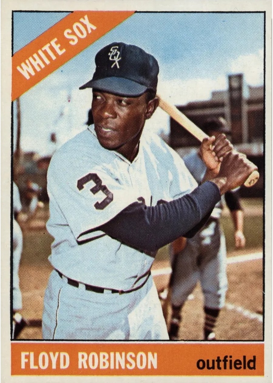 1966 Topps #8 Floyd Robinson, Chicago White Sox