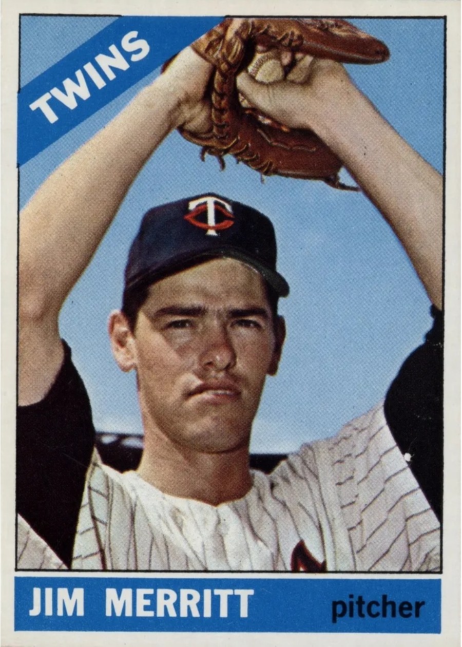 1966 Topps #97 Jim Merritt, Minnesota Twins