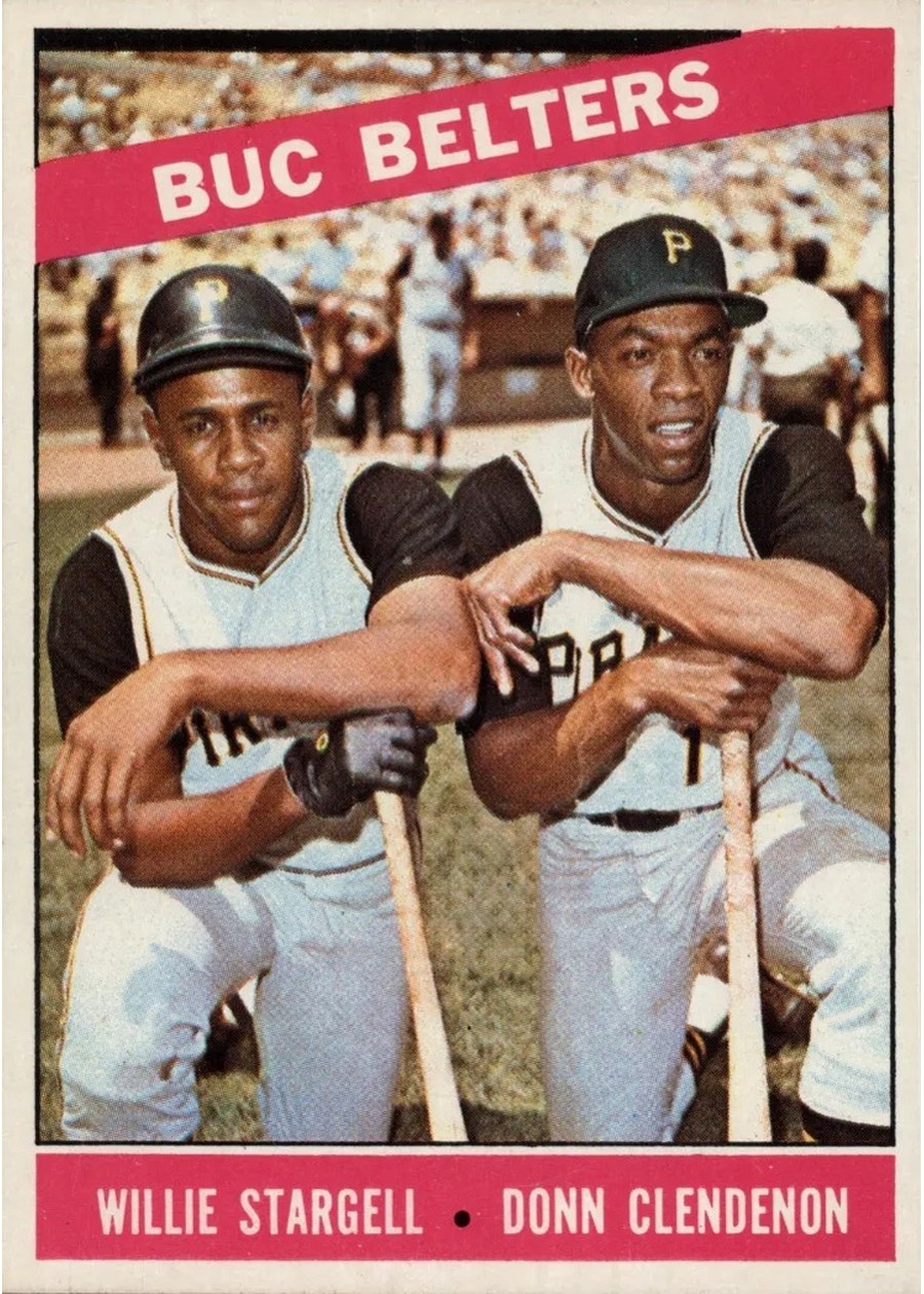 1966 Topps #99 Buc Belters, Pittsburgh Pirates