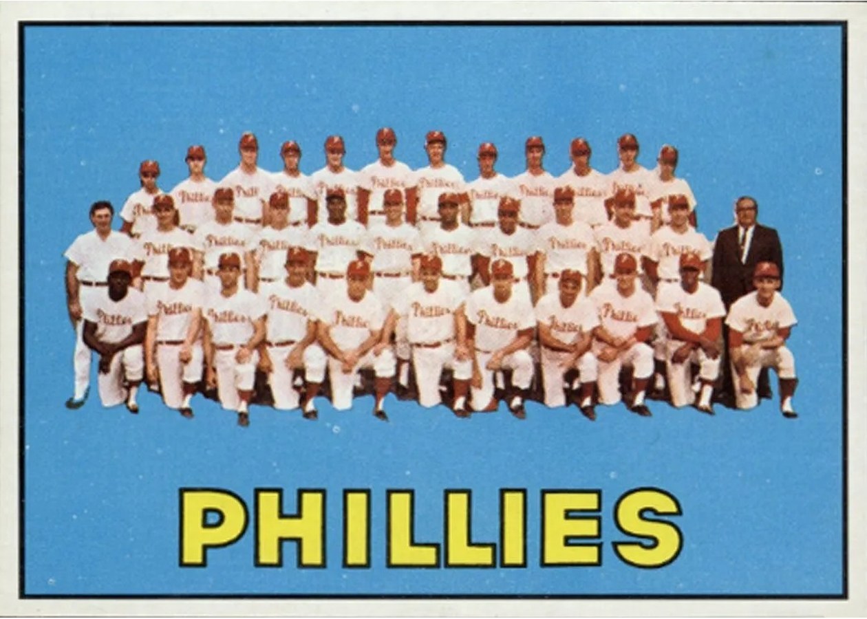 1967 Topps #102 Philadelphia Phillies