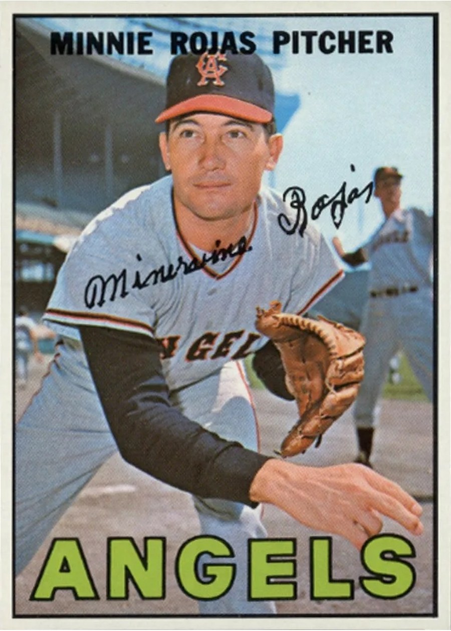 1967 Topps #104 Minnie Rojas, California Angels