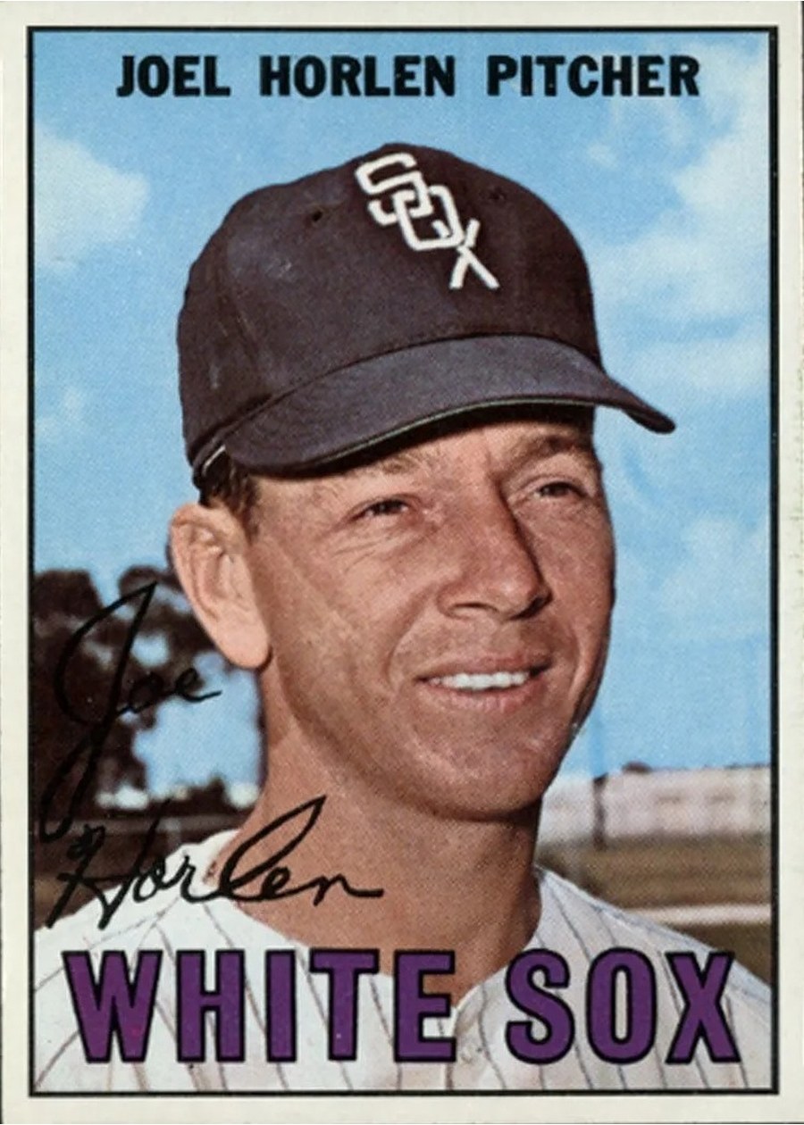 1967 Topps #107 Joel Horlen, Chicago White Sox