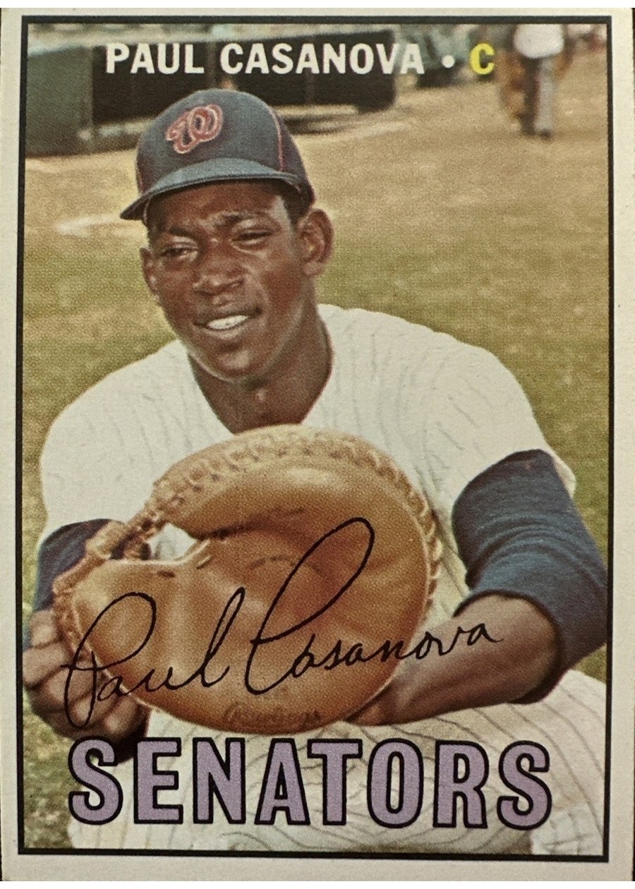 1967 Topps #115 Paul Casanova, Washington Senators