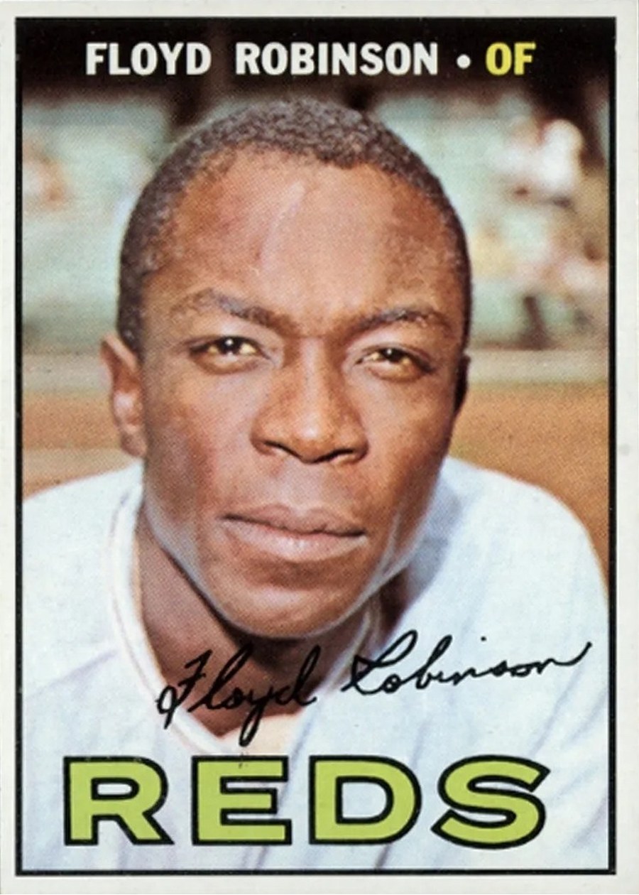 1967 Topps #120 Floyd Robinson, Cincinnati Reds