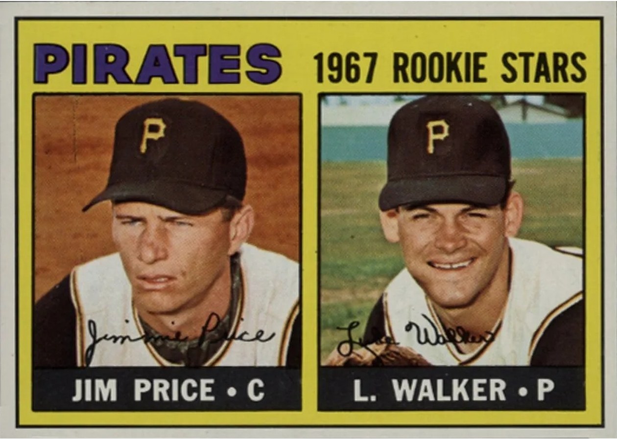 1967 Topps #123 Pirates 1967 Rookie Stars, Pittsburgh Pirates