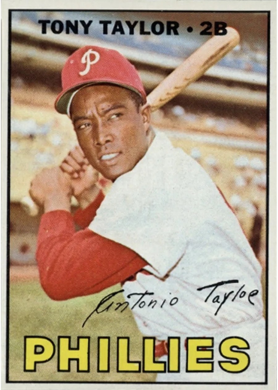 1967 Topps #126 Tony Taylor, Philadelphia Phillies