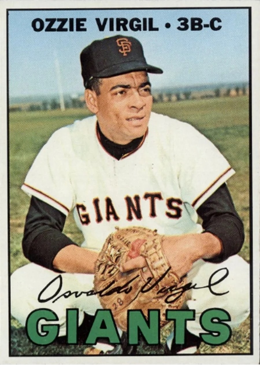 1967 Topps #132 Ozzie Virgil, San Francisco Giants