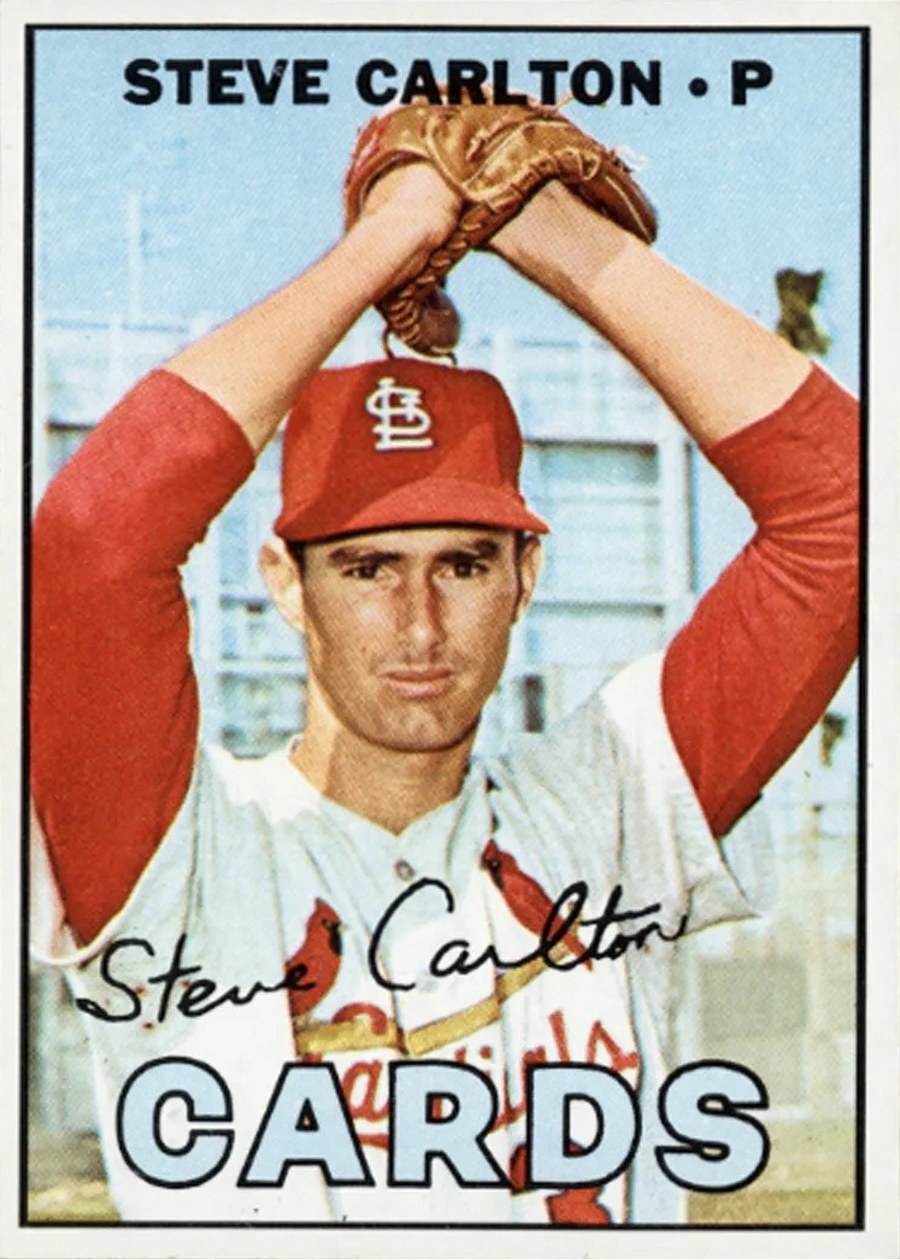 1967 Topps #146 Steve Carlton, St. Louis Cardinals