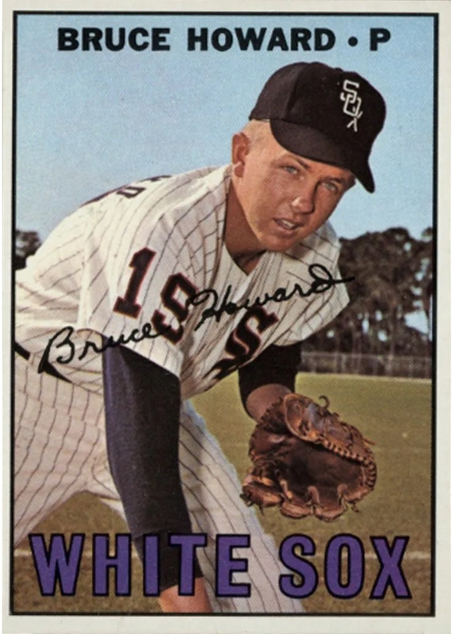 1967 Topps #159 Bruce Howard, Chicago White Sox