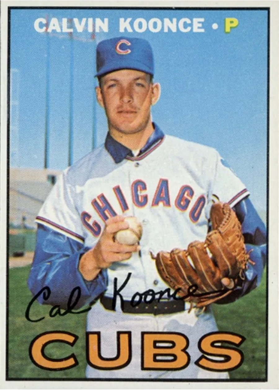 1967 Topps #171 Calvin Koonce, Chicago Cubs