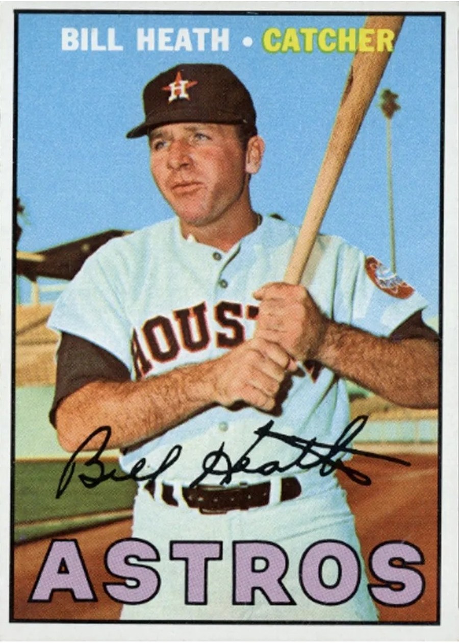 1967 Topps #172 Bill Heath, Houston Astros