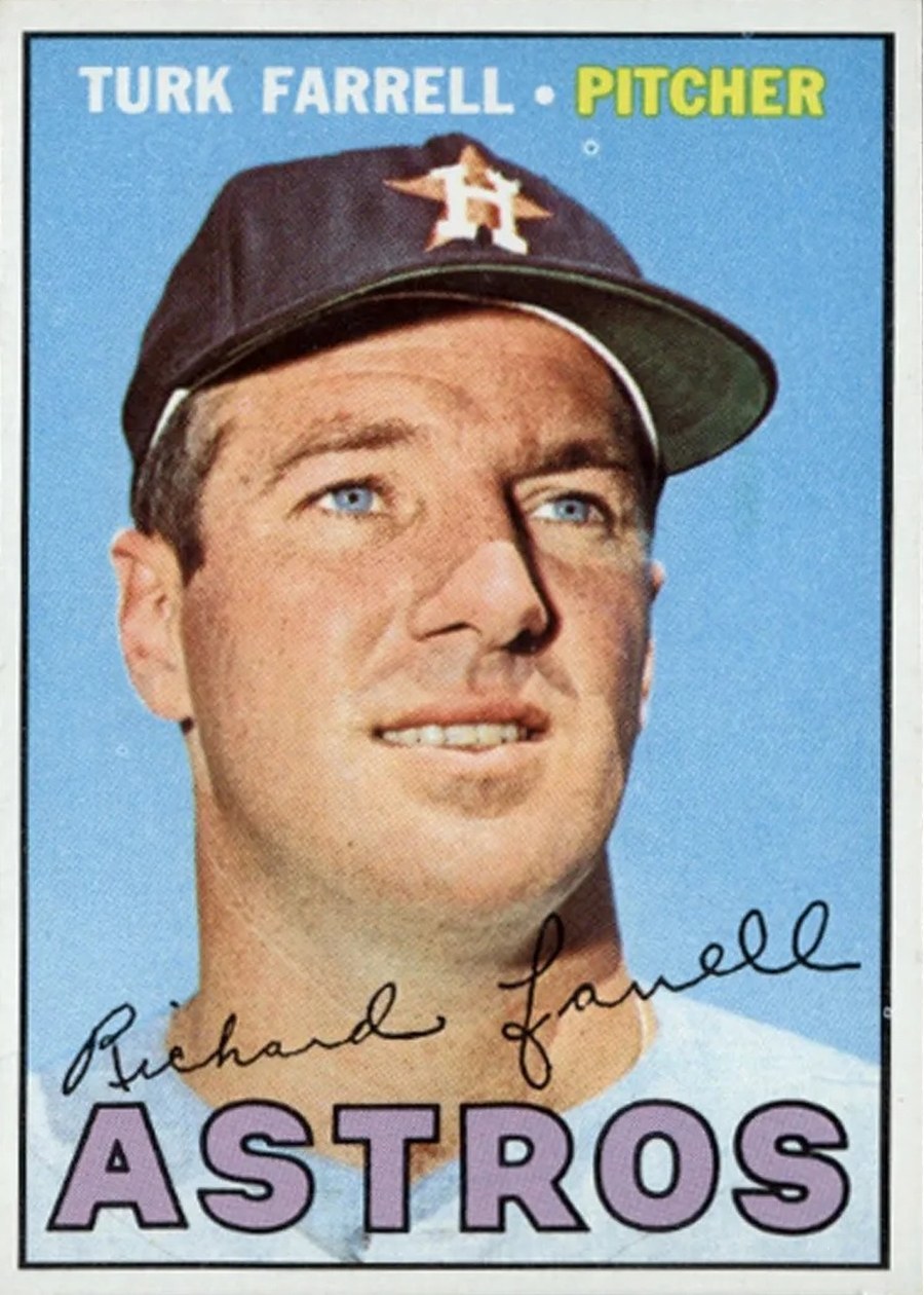 1967 Topps #190 Turk Farrell, Houston Astros