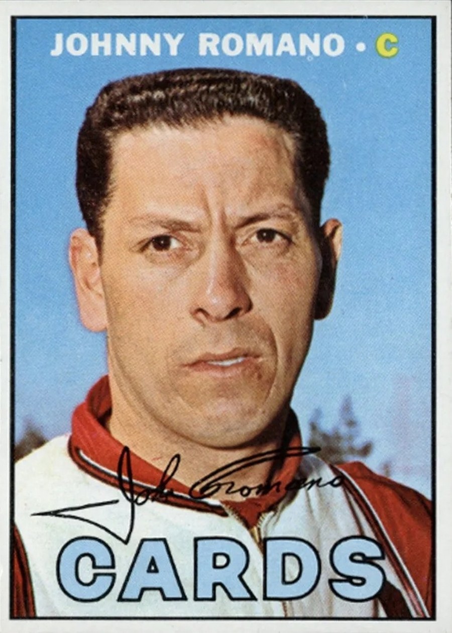 1967 Topps #196 Johnny Romano, St. Louis Cardinals