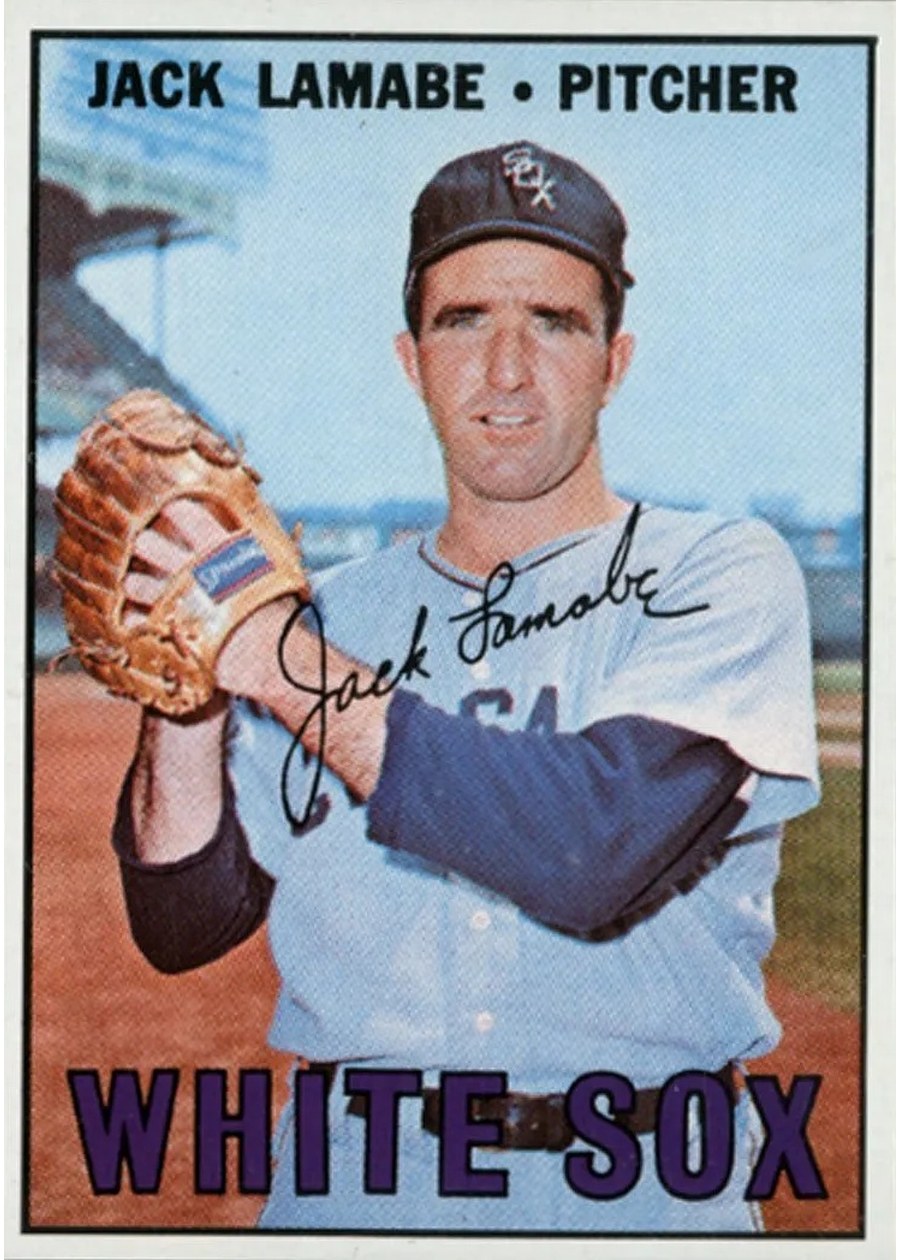 1967 Topps #208 Jack Lamabe, Chicago White Sox