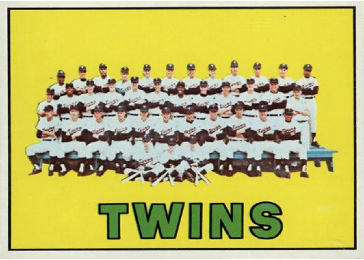 1967 Topps #211 Minnesota Twins