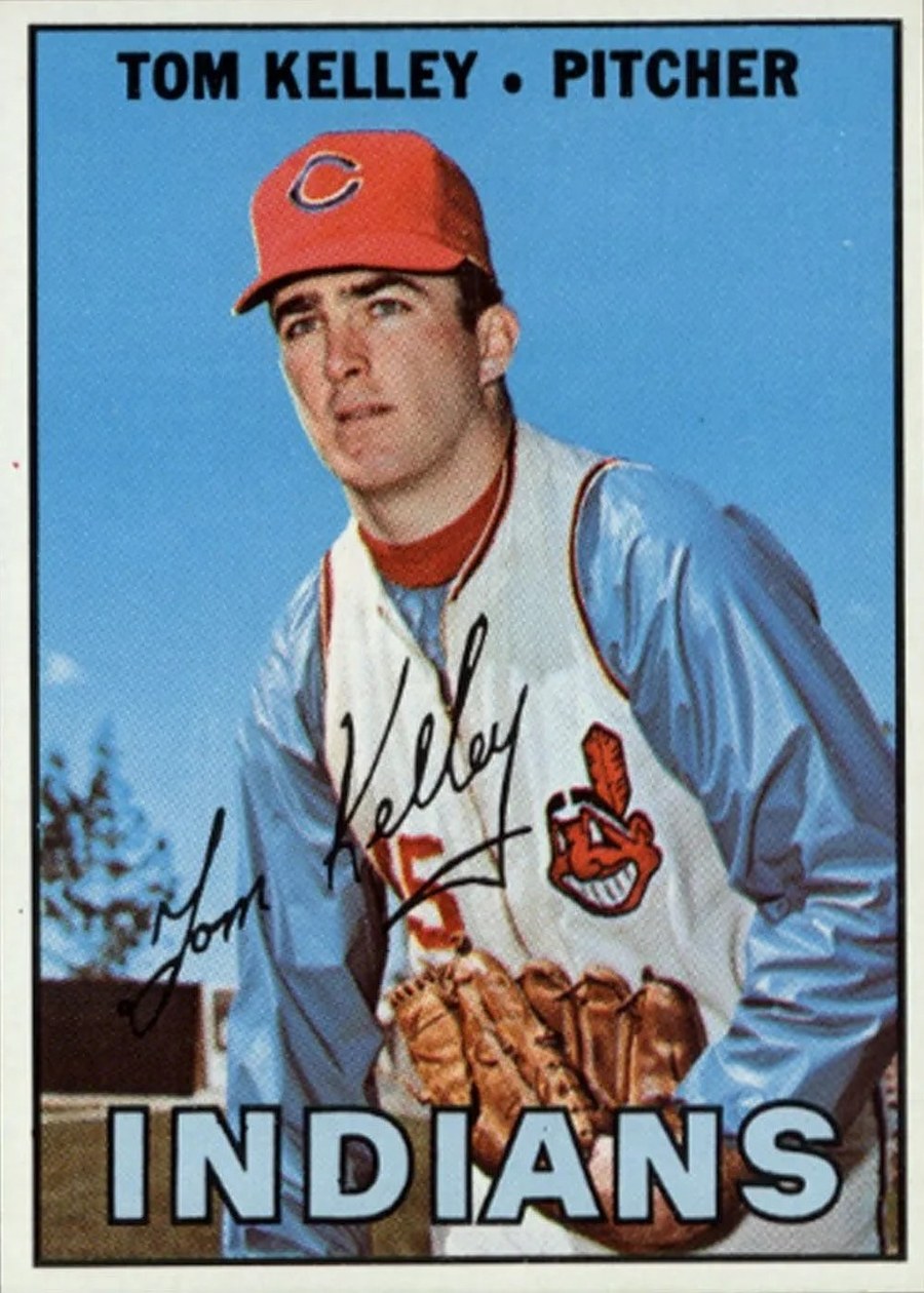 1967 Topps #214 Tom Kelley, Cleveland Indians
