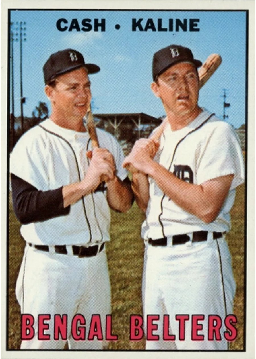 1967 Topps #216 Bengal Belters, Detroit Tigers