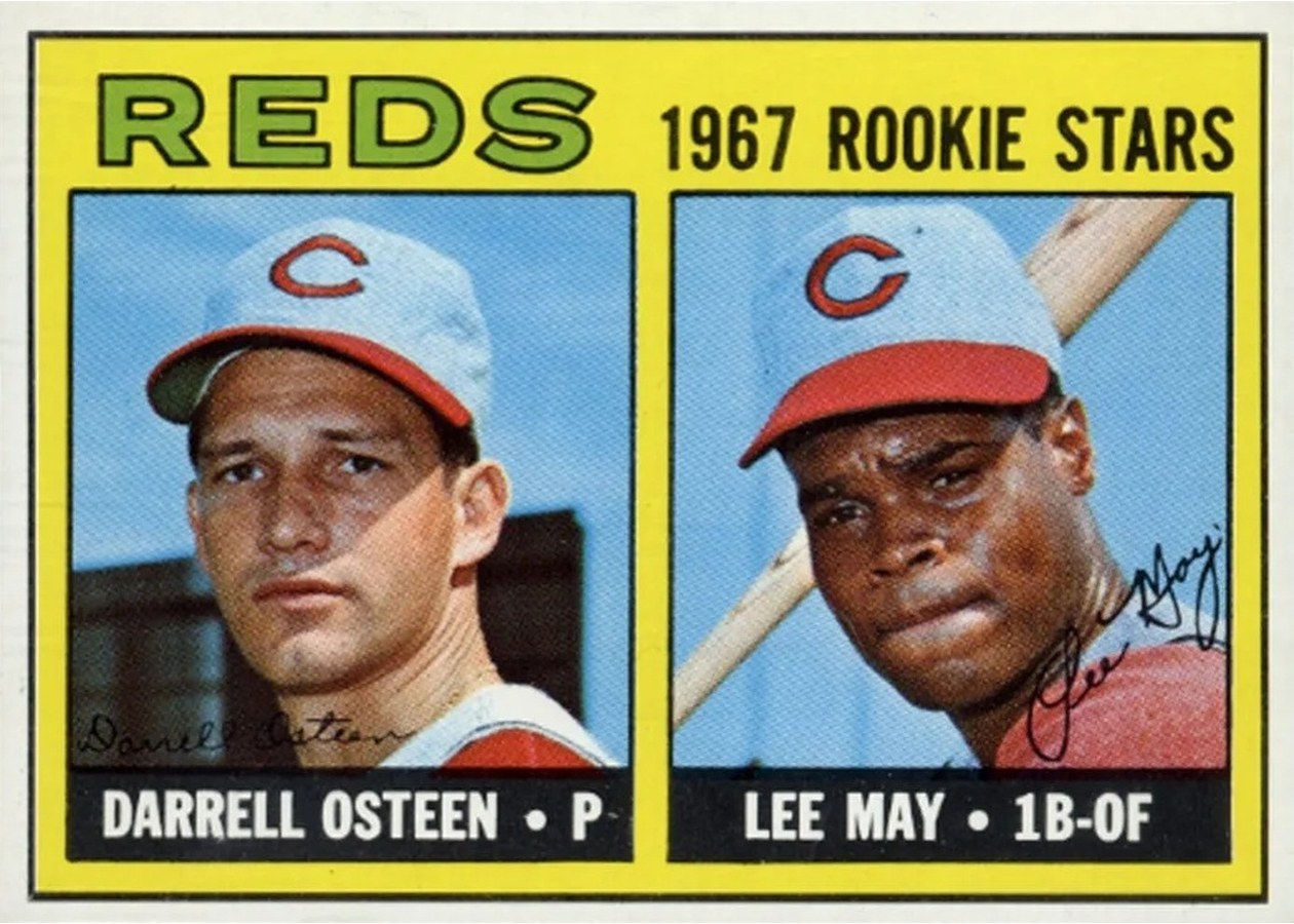 1967 Topps #222 Reds 1967 Rookie Stars, Cincinnati Reds