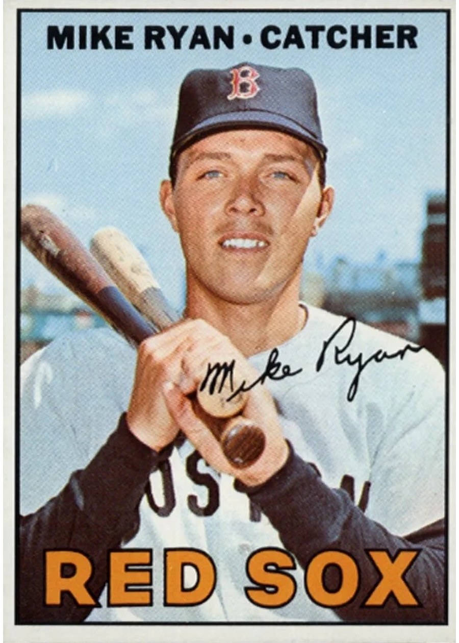 1967 Topps #223 Mike Ryan, Boston Red Sox