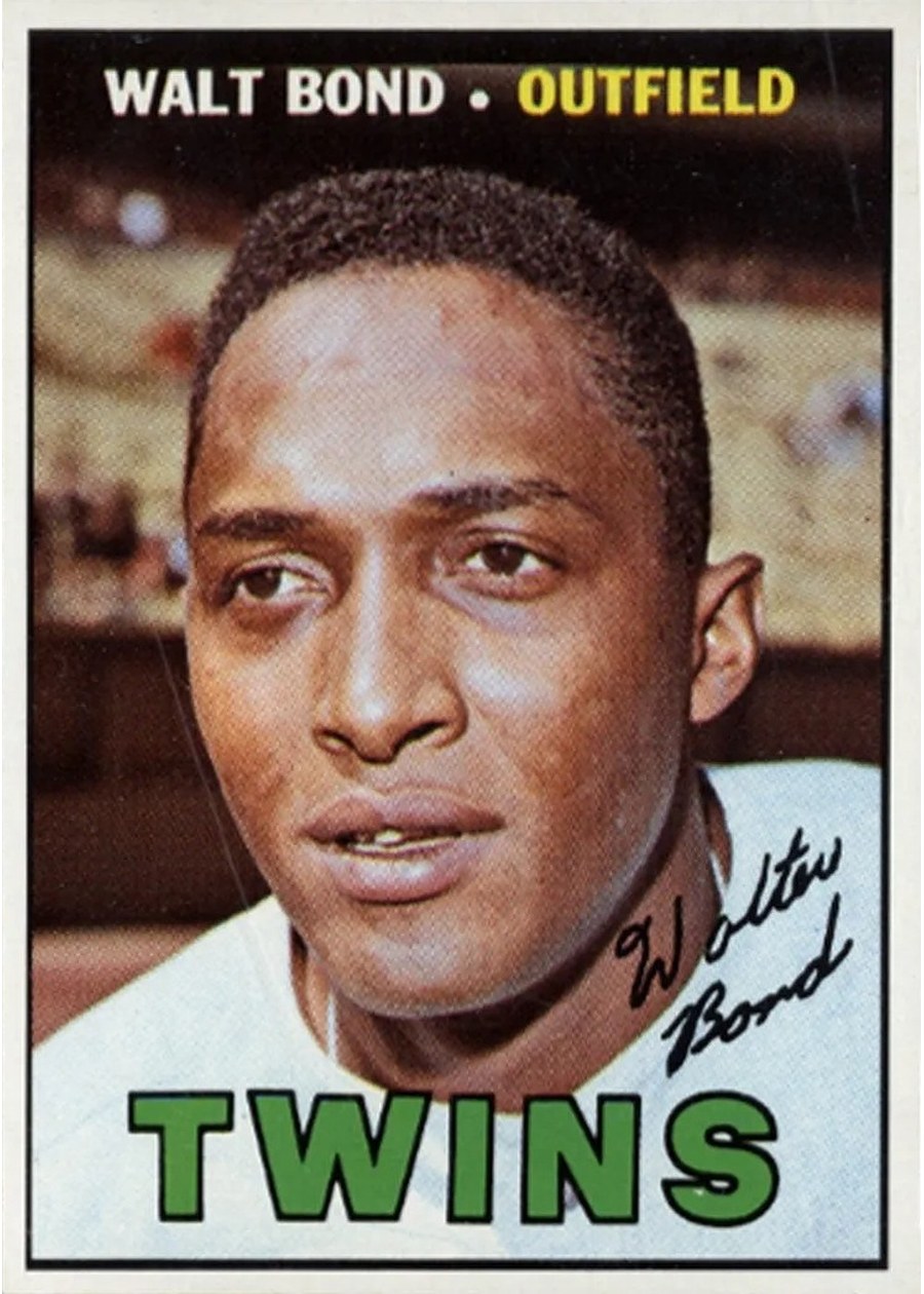 1967 Topps #224 Walt Bond, Minnesota Twins
